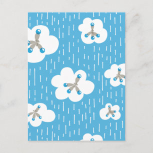 Carte Postale Motif scientifique de chimie organique Molecule Ge