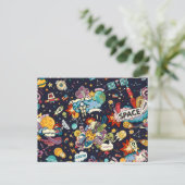 Carte Postale Motif spatial (Debout devant)