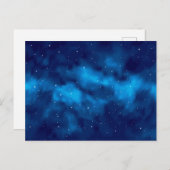 Carte Postale Motif spatial (Devant / Derrière)