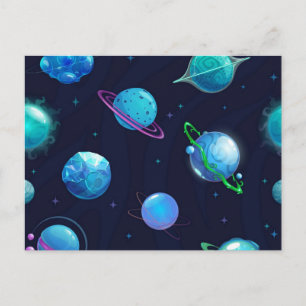 Carte Postale Motif spatial