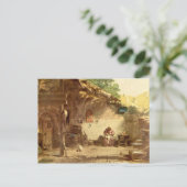Carte Postale Motif vintage - Hermit - Spitzweg (Debout devant)