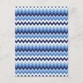 Carte Postale Motif zigzag 1 (Devant)