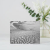 Carte Postale Motifs Dans Les Dunes De Sable (Debout devant)