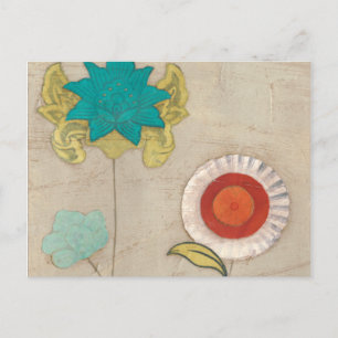 Carte Postale Motifs de Pétales I