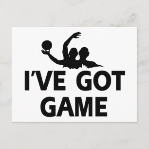 Carte Postale Motifs de waterpolo cool