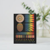 Carte Postale Motifs d'interférence (Debout devant)