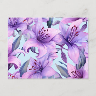 Carte Postale Motifs floraux