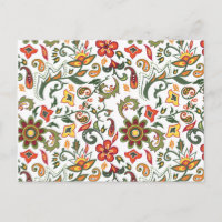 Motifs floraux décoratifs