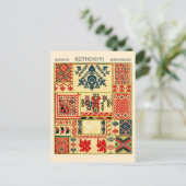 Carte Postale Motifs ruthéniens (Debout devant)