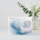 Carte postale motivante (Debout devant)