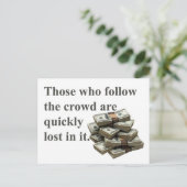 Carte Postale motivation (Debout devant)