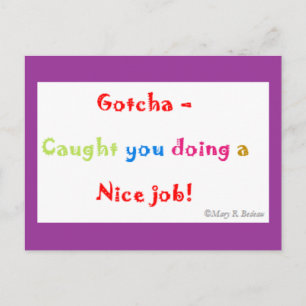 Carte Postale Motivation
