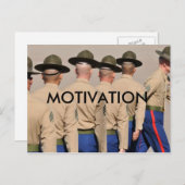 Carte postale Motivation (Devant / Derrière)