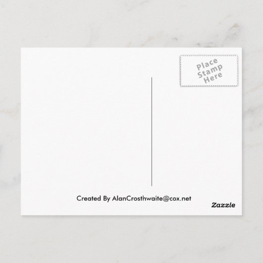 Carte postale Motivation (Dos)