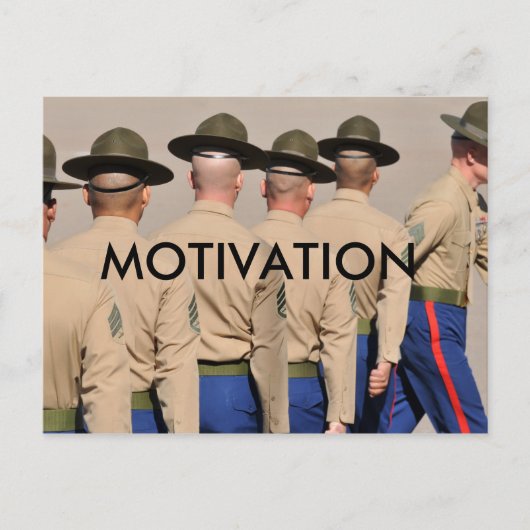 Carte postale Motivation (Devant)