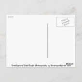 Carte Postale MOtivation de BALD EAGLE (Dos)
