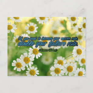 Carte postale Motivation de succès