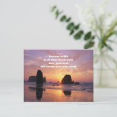 Carte Postale Motivation du succès (Debout devant)