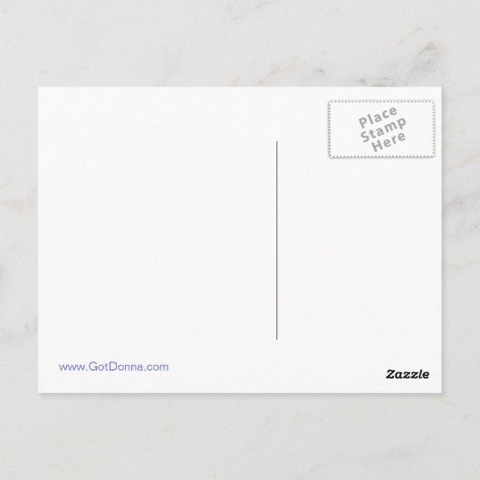 Carte Postale Motivation Start Today (Dos)