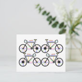 Carte Postale Motivational Words about Vélo Bmx VTT (Debout devant)