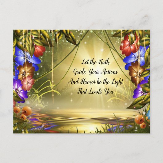 Carte Postale Motivationnel (Devant)