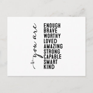 CARTE POSTALE MOTIVATIONNEL