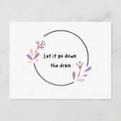 Carte Postale Motivationnel (Devant)