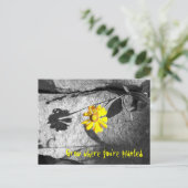 Carte postale Motivationnelle "Croissance là où vo (Debout devant)