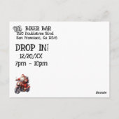 Carte Postale Moto (Dos)