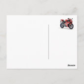 Carte Postale Moto 05 (Dos)