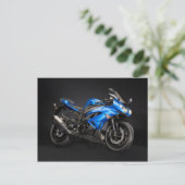 Carte Postale Moto 19 (Debout devant)