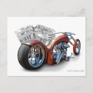 Carte Postale moto cruzin