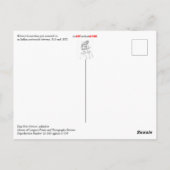 Carte Postale Moto Machine Gun (Dos)