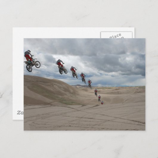 Carte Postale Moto multiplicity (Devant / Derrière)