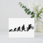 Carte Postale moto trial enduro (Debout devant)