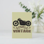 Carte Postale Moto vintage (Debout devant)