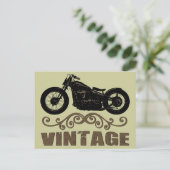 Carte Postale Moto vintage (Debout devant)