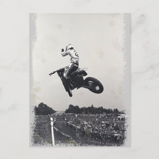 Carte Postale MOTO-X vintage. (Devant)