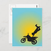 Carte Postale Motocross (Devant / Derrière)