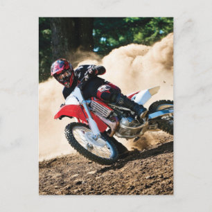 Carte Postale Motocross