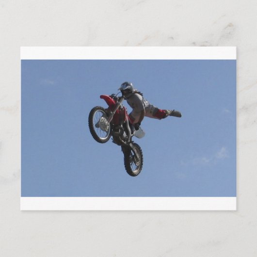 Carte Postale Motocross (Devant)
