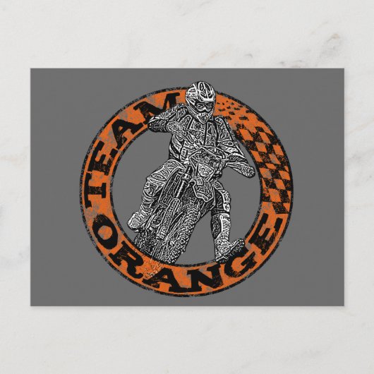 Carte Postale Motocross (Devant)