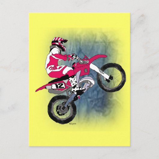 Carte Postale Motocross301 (Devant)