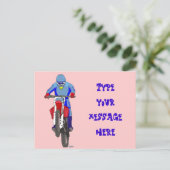 Carte Postale Motocross 100 (Debout devant)