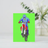 Carte Postale Motocross 100 (Debout devant)