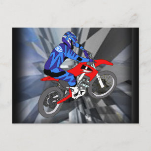 Carte Postale Motocross 204
