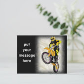 Carte Postale Motocross 410 (Debout devant)