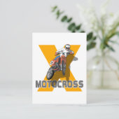 Carte Postale Motocross Extrême (Debout devant)