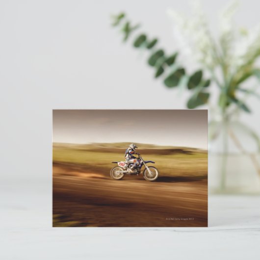 Carte Postale Motocross Rider 2 (Debout devant)