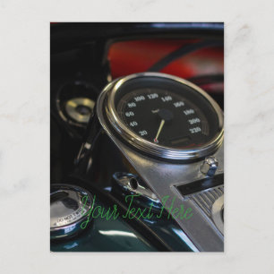 Carte Postale Motorbike Motorcycle Biker Riker